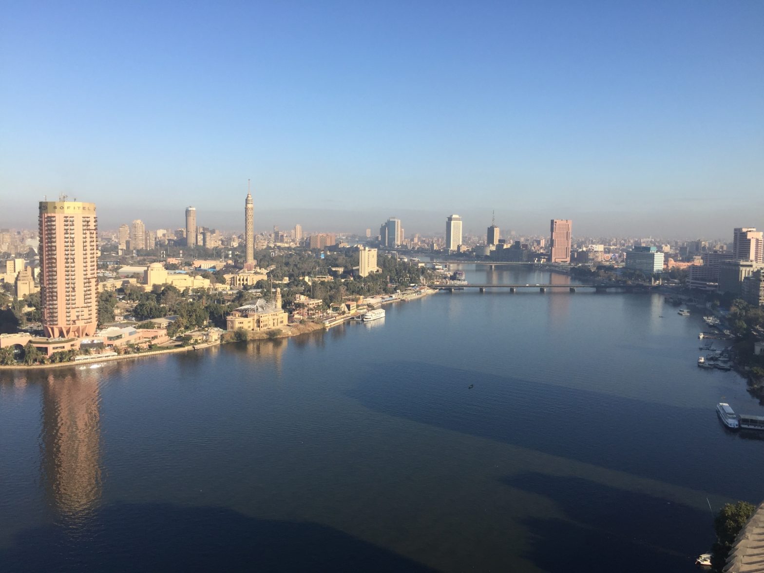 入エジプト記７　カイロの真上から美しすぎるナイル川　Ex-Expdus 7 See Beautiful View of Nile